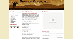 Desktop Screenshot of baobab-family-project.org
