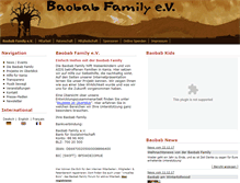 Tablet Screenshot of baobab-family-project.org